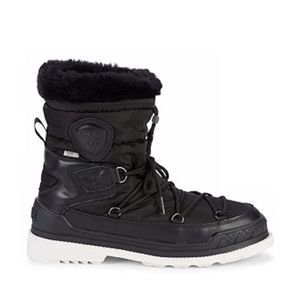 Pajar Canada Tiya Faux Fur-Lined Snow Black Boots